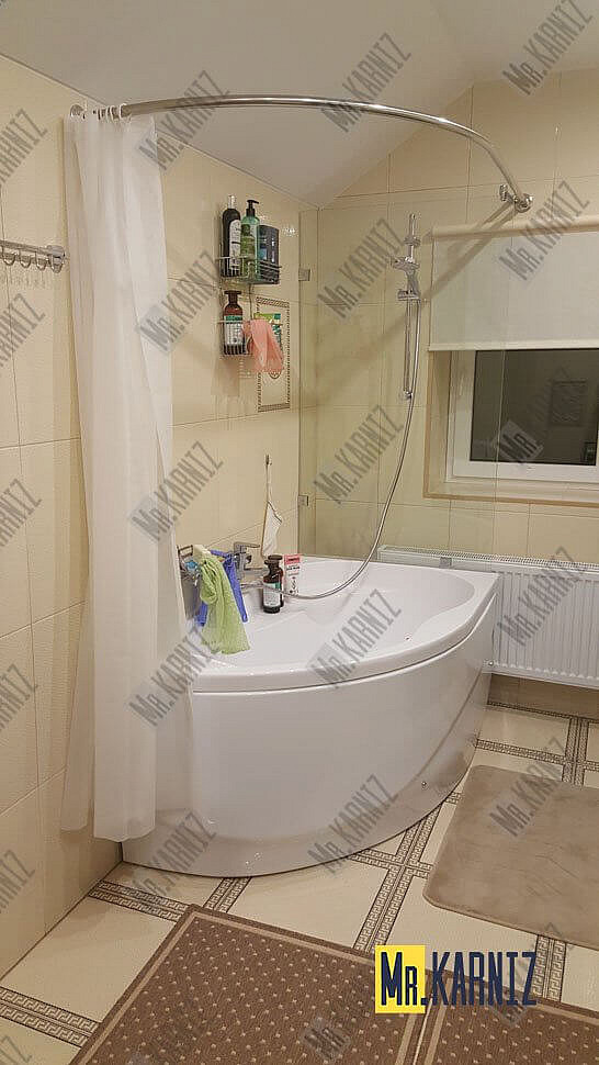Карниз для ванны Royal Bath AZUR 150 Усиленный 25 мм MrKARNIZ фото 16