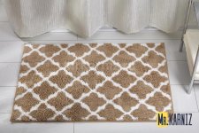 Коврик в ванну Венеция бежевый