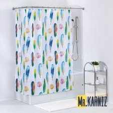 Штора для ванной Color Feathers