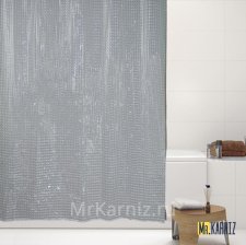 Штора для ванной 3D прозрачная