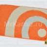 Комплект ковриков для ванной и туалета Орбита оранжевый фото 3