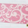 Комплект ковриков для ванной и туалета Узоры розовый фото 3